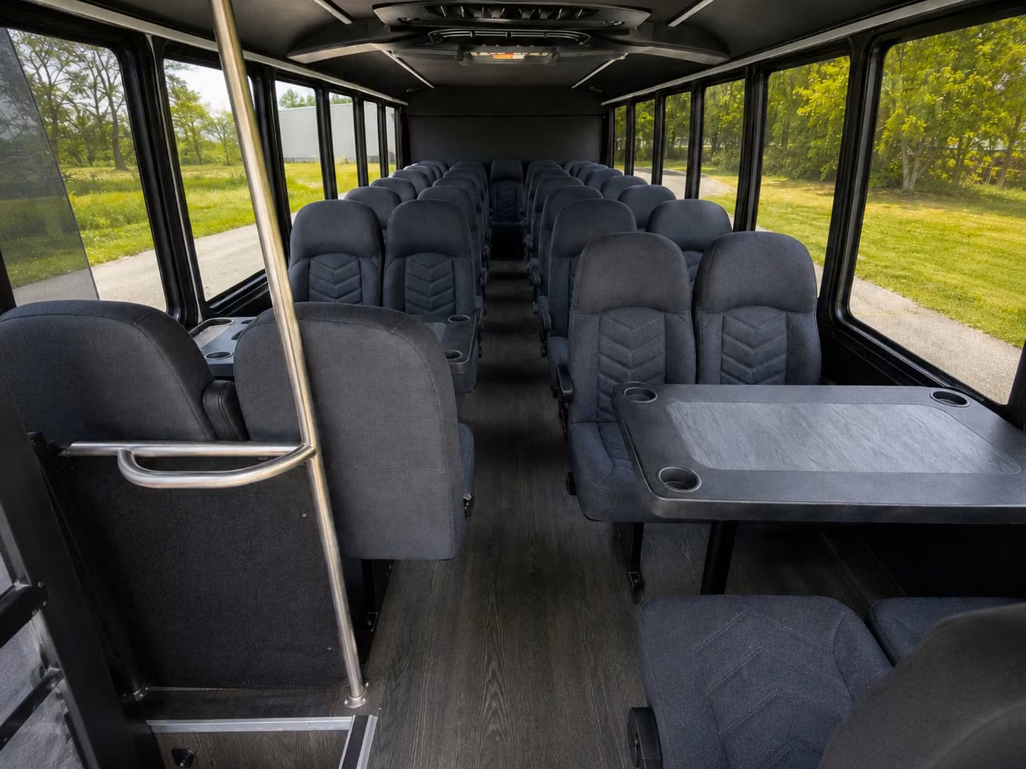 20 passenger minibus interior